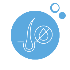 Zmniejsza przetłuszczanie się włosów